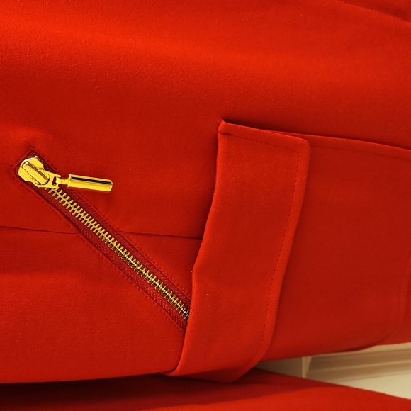 Chico's Vibrant Red Jacket - Picture 5 of 8